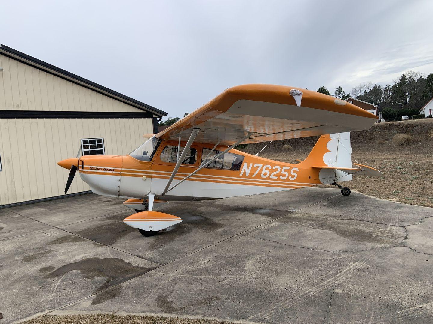 Bellanca Citabria 7GCAA parked at High Tide Aviation