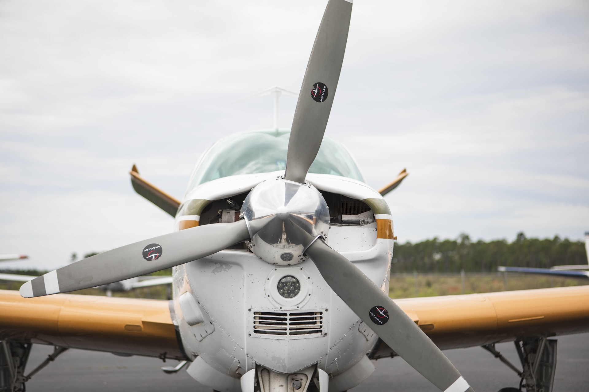 Beech Bonanza at High Tide Aviation (source: internal media archive)